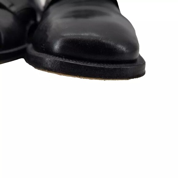 BrunoMagli Branson Mens Black Leather Oxford Dress Cap toe Italy Shoe Sz 10M main image 13